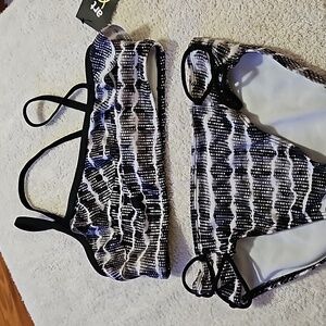 ❣️5 items for $25 Art Class Black and White Bikini Set